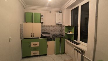 lalafo ikinci el metbex mebelleri: Mətbəx mebeli dəsti - Rəng: yaşıl/krem kombinasiya - Material