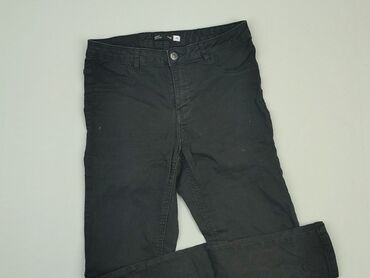 czarne jeansowe spódnice: Jeansy, SinSay, 2XS, stan - Bardzo dobry