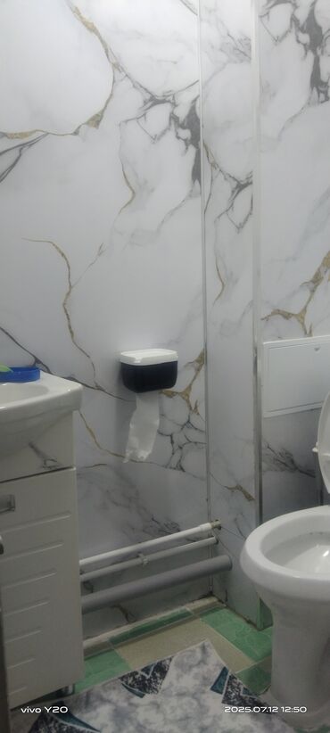 квартира дом в бишкеке: 2 комнаты, 50 м², 105 серия, 1 этаж, Косметический ремонт