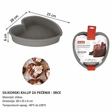KMT silikonski kalup za tortu 2416138 Praktičan silikonski kalup za