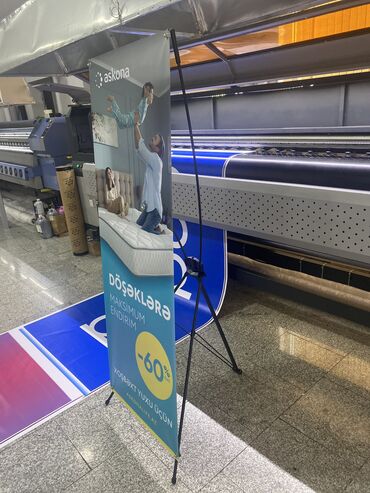 Reklam, çap: Roll up sifarisi qebul olunur📌 Birbaşa istehsalçıdan sifariş edin ucuz — 12