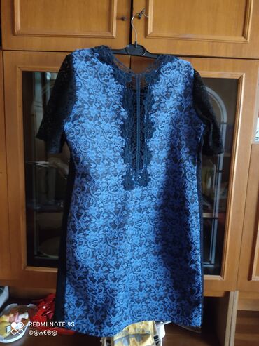 Платья: Вечернее платье, Миди, 4XL (EU 48)