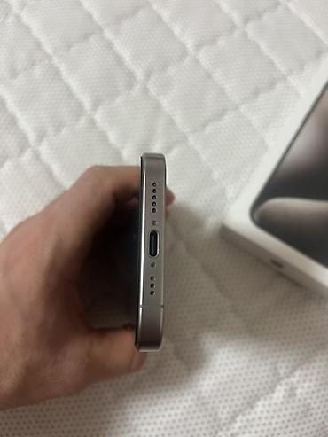 iphone 5 plus: IPhone 15 Pro, Б/у, 256 ГБ, Natural Titanium, Коробка — 6