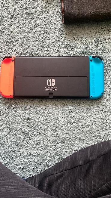 xbox wireless controller: Nintendo Switch OLED (неоново‑красно/неоново‑синие Joy‑Con) — 4