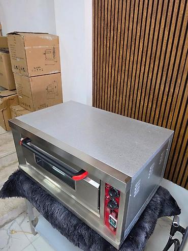 Elektrik sobalar: Pizza sobası 🔥 Professional Daşlı Pizza Sobası – Pizza və Şirniyyat — 7