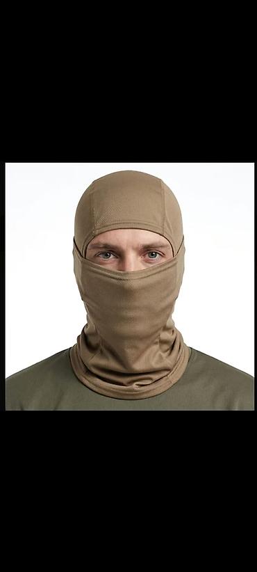 baş örtüsü: Balaklava, Yeni, rəng - Bej, One size — 1