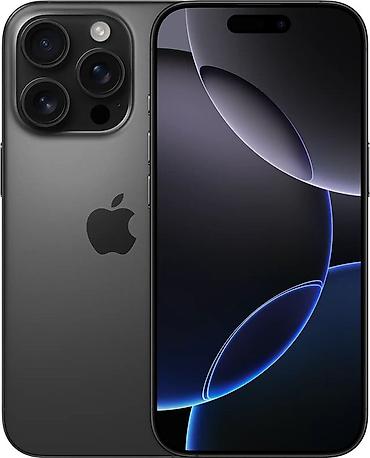 IPhone 16 Pro, 128 GB, Black Titanium, Barmaq izi, Face ID