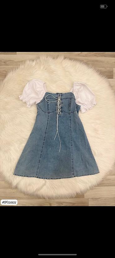 cins kurtkalar qadin: Məhsul: Qadınlar üçün denim paltar - Model kodu: SF120121 (şəkillərdə — 4