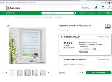 Zavese i draperije: Dvoslojna zebra rolo zavesa za prozore - Dizajn: naizmenične providne — 5