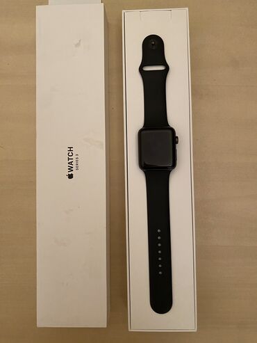 apple watch series 7: Yeni, Smart saat, Apple, Аnti-lost, rəng - Qara
