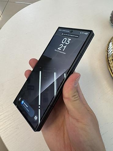 Уюлдук телефондор жана аксессуарлар: Samsung Galaxy Z Fold 7, Колдонулган, 256 ГБ, түсү - Кара, 2 SIM, eSIM — 2