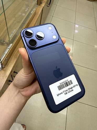 IPhone 17 Pro, Б/у, 256 ГБ, Blue Titanium, 100 %