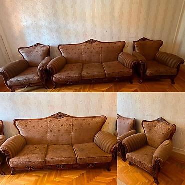 İşlənmiş, Divan, 2 kreslo lalafo.az -da İşlənmiş, Divan, 2 kreslo