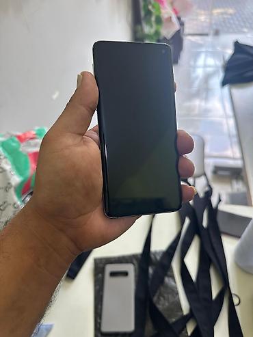 s 23 ultra qiyməti: Samsung Galaxy S10, 128 GB, rəng - Boz, Simsiz şarj — 2