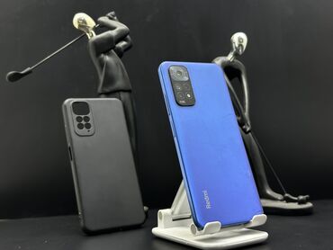 Redmi: Redmi, Redmi Note 11, Б/у, 128 ГБ, цвет - Синий, 2 SIM