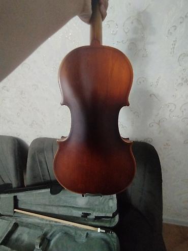 Скрипка с футляром и смычком - Классическая акустическая скрипка