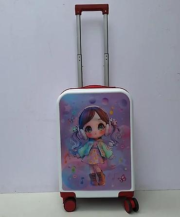 Rančevi, torbe i koferi: Dečji kofer na točkiće sa teleskopskom drškom - Dizajn: tvrda školjka — 4