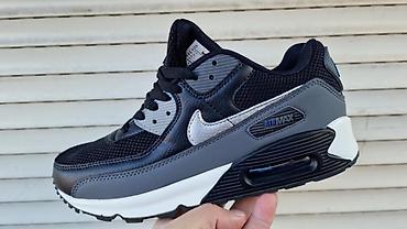 Patike: Nike Air Max patike – crno/sivo/crvene - Model: Air Max — 9