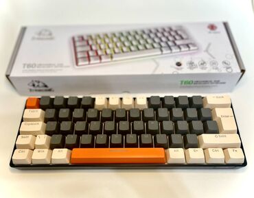 ноутбуки для офиса: Механическая игровая клавиатура T60 • Описание Красивая портативная