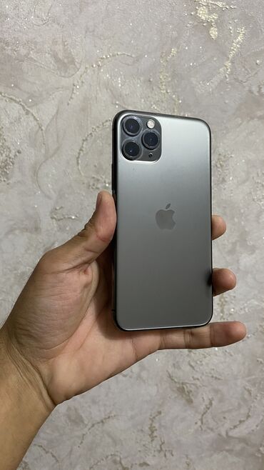 алтын патек: IPhone 11 Pro, Б/у, 256 ГБ, Защитное стекло, 100 %