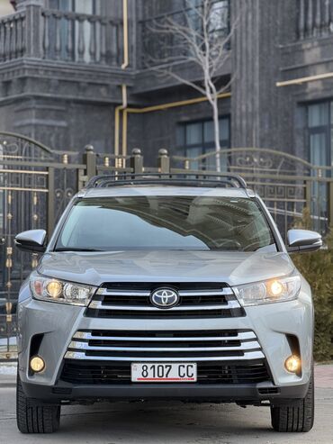 Toyota: Toyota Highlander: 2018 г., 3.5 л, Автомат, Бензин, Кроссовер