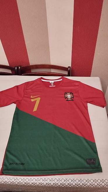 Kişi geyimləri: Futbolka, Nike, M, rəng - Qırmızı — 1