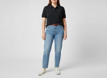 obcisły t shirt: Livergy, Damska koszulka polo, rozmiar XL