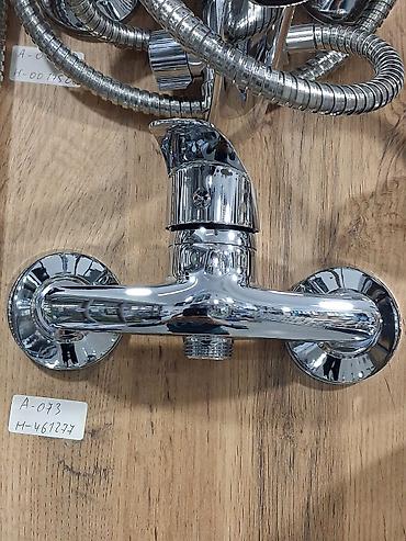 Vanna/dus üçün divara quraşdırılan qarışdırıcı kran - Material