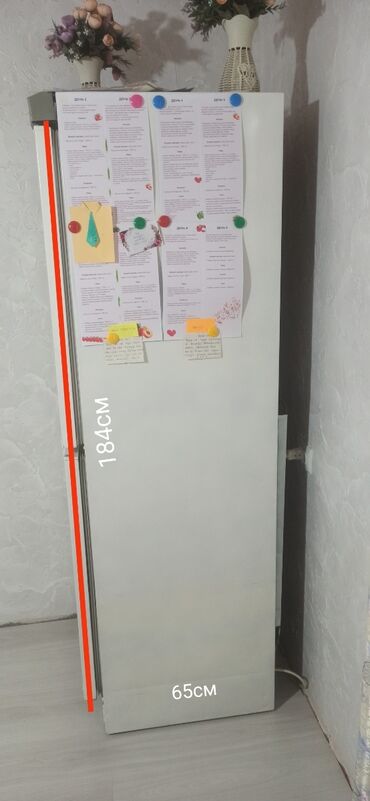 пассивное сетевое оборудование спартак: Муздаткыч Indesit, Колдонулган, Эки камералуу, Less frost, 59 * 184 * 65