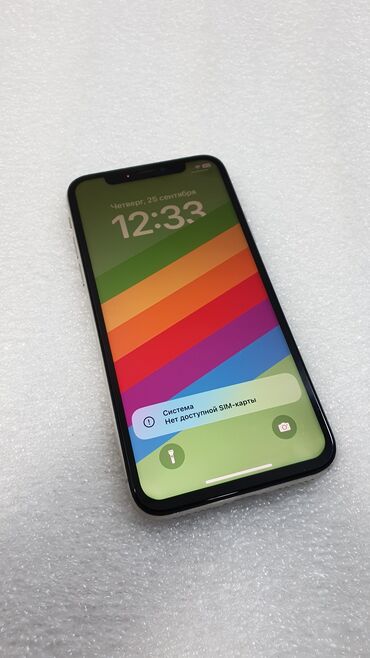 Redmi: IPhone X, Б/у, 64 ГБ, Белый, 100 %
