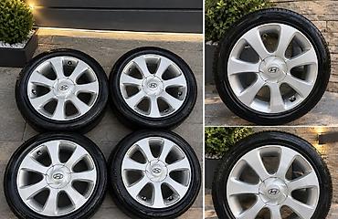 Hyundai orijinal yüngül lehimli disklər komplekti (4 ədəd) - lalafo.az -da Hyundai orijinal yüngül lehimli disklər komplekti (4 ədəd) -