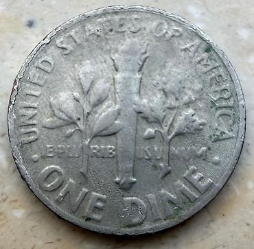 sent manat: 10 Sent, 1966 il, Mis, Vəziyyəti: Qənaətbəxş — 2