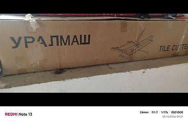 kafel kəsən alət: Uralmaş manuel plitəkəsən (Tile Cutter) - Mexaniki qol ilə kəsim — 1