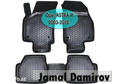 opel astra aksesuarlar: Opel astra h 2003-2010 üçün poliuretan loker ayaqaltilar