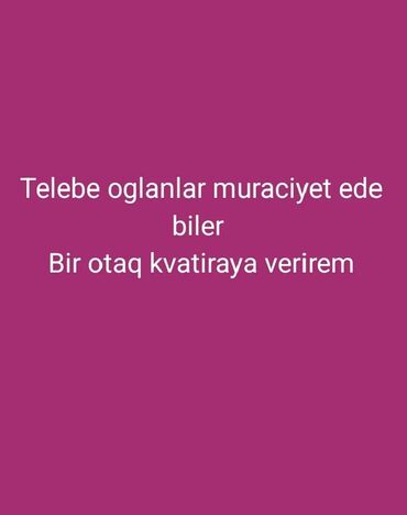 снять комнату в общежитии: Tələbə oğlanlar üçün kirayə: bir otaq. - Bir otaqlı yaşayış sahəsi