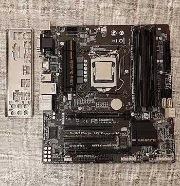 4gb ram laptop: Ana Platası Gigabyte GA-B85M-D3H, İşlənmiş — 1