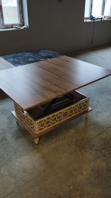 acilan stol: Jurnal masası, Yeni, Açılan, Dördbucaq masa, Azərbaycan