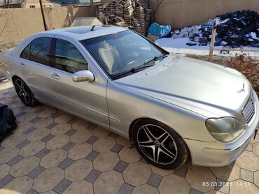 Mercedes-Benz: Mercedes-Benz S-Class: 2001 г., 5 л, Автомат, Бензин, Седан