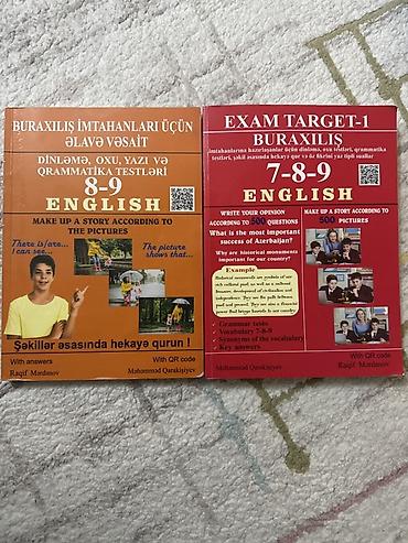 eheim: Məhsul: “EXAM TARGET-1 – Buraxılış 7-8-9 English” hazırlıq kitabı — 1