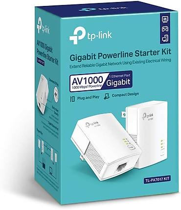 komputer ekrani: TP-Link AV1000 Powerline Ethernet Adapter (TL-PA7017 KIT) - Gigabit — 1