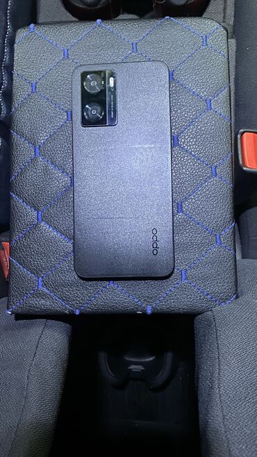 телефон blackberry: Oppo A77, 128 GB, rəng - Qara, Barmaq izi, Face ID
