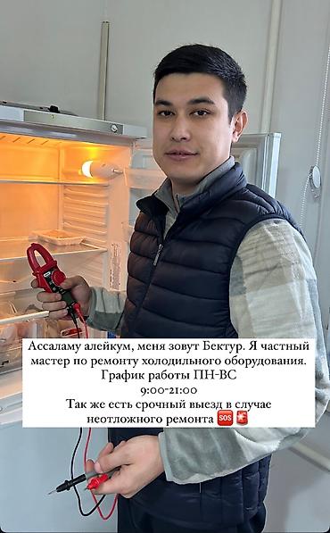 Ремонт холодильников, морозильников: Ремонт холодильников, морозильной камеры, витринных холодильников — 15