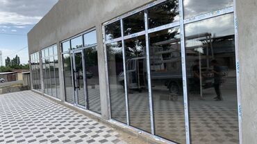 Алюминиевые окна на заказ: Алюминиевое окно на заказ, Тип окна: Витражные, Бесплатная установка, Без рассрочки — 8