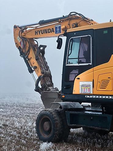 Экскаваторы: Экскаватор, Hyundai, 2017 г., Колесный — 14