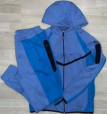 Trenerke: Muški komplet trenerke – dukserica na rajsferšlus i donji deo - Boja — 15