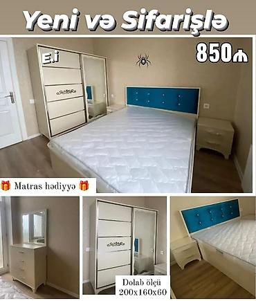 Ev üçün mebel: Yataq mebel desti — 1