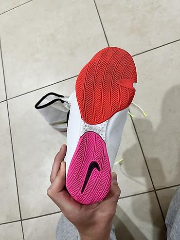 волейбольный обувь: Мужские кроссовки, 41, Nike, Б/у, цвет - Белый, Самовывоз — 3