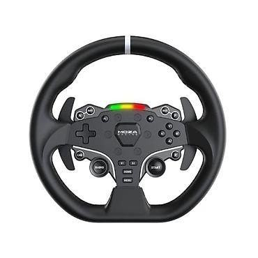 moondrop chu 2: Комплект симрейсинга MOZA Racing R5 (V2) + рулевое колесо ES + педали — 3