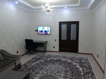 2 комнатная квартира джал в Кыргызстан | Долгосрочная аренда квартир: 2 комнаты, 72 м², Элитка, 3 этаж, Свежий ремонт, Центральное отопление