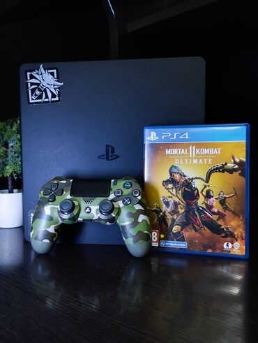 baku electronics playstation: Satılır PS4 Slim 500GB — tam işlək, ideal vəziyyətdədir. ✅ Konsol heç